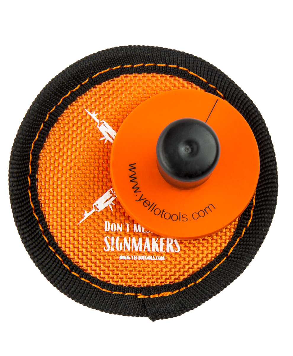 Yellotools YelloGear SteelPatch | Halteplatte für Magnetwerkzeuge mit Magnet