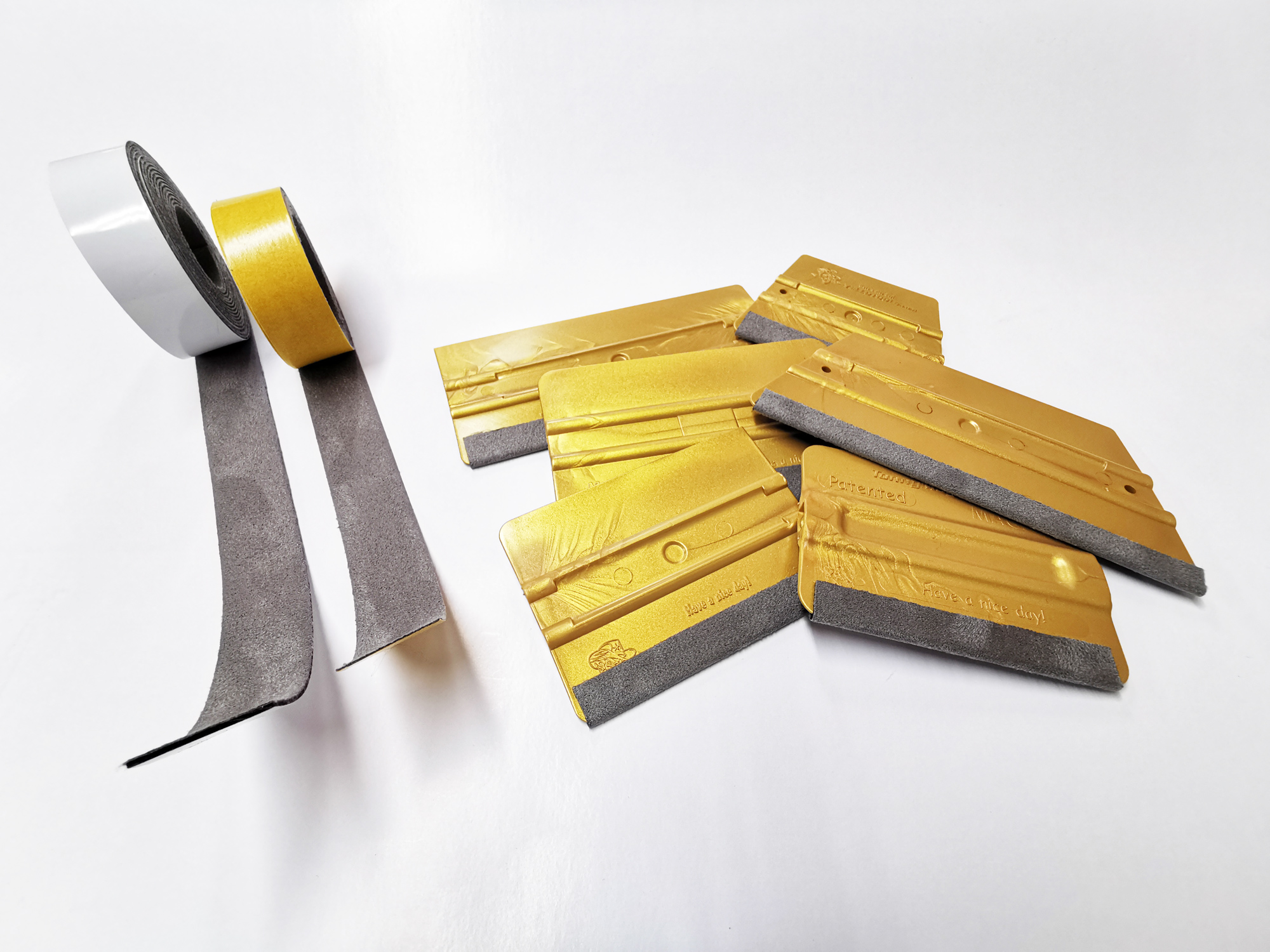Example of squeegee replacement strips | Yellotools