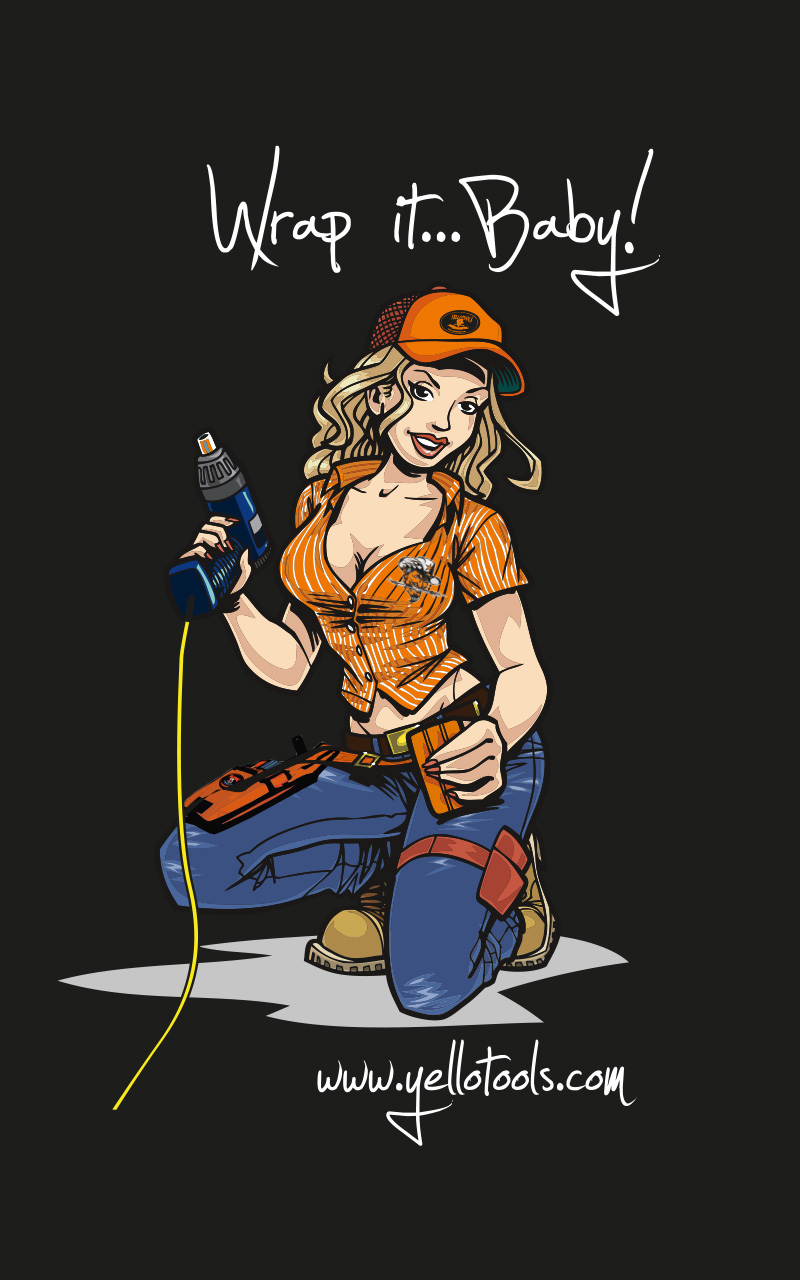 Yellotools Motiv "WrapBabe"