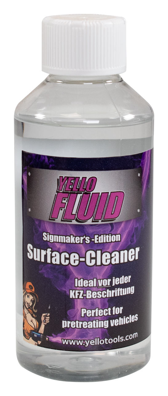 Yellotools YelloFluid SurfaceCleaner | Oberflächenreiniger | Starterflasche | Car Wrapping