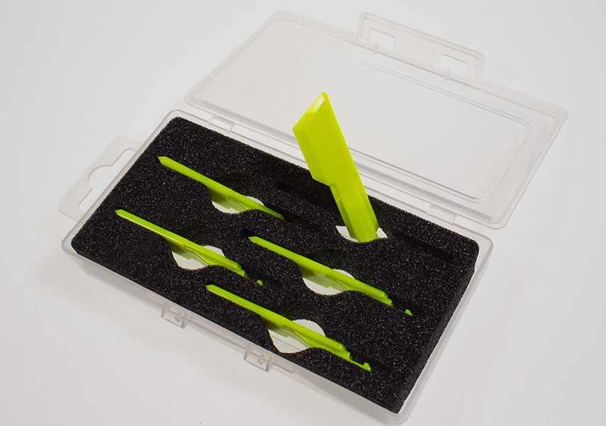 Yellotools GoliaGrip Blade 2 | Kunststoffklinge für Folienmesser | 5er Packung