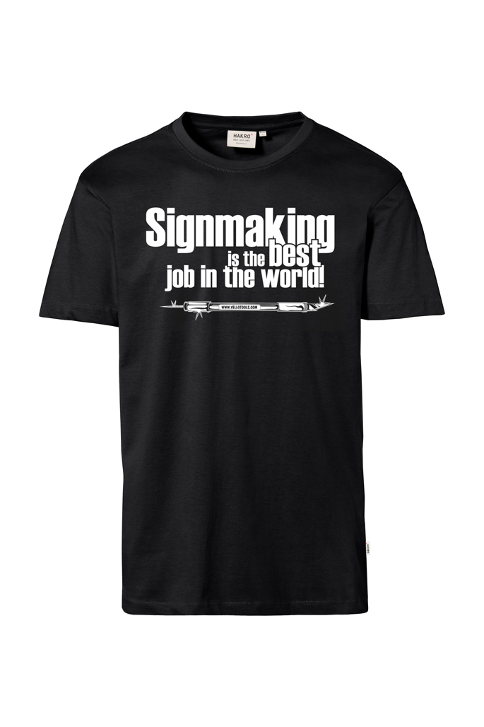 Yellotools Herren T-Shirt mit Motiv BestJob vorn