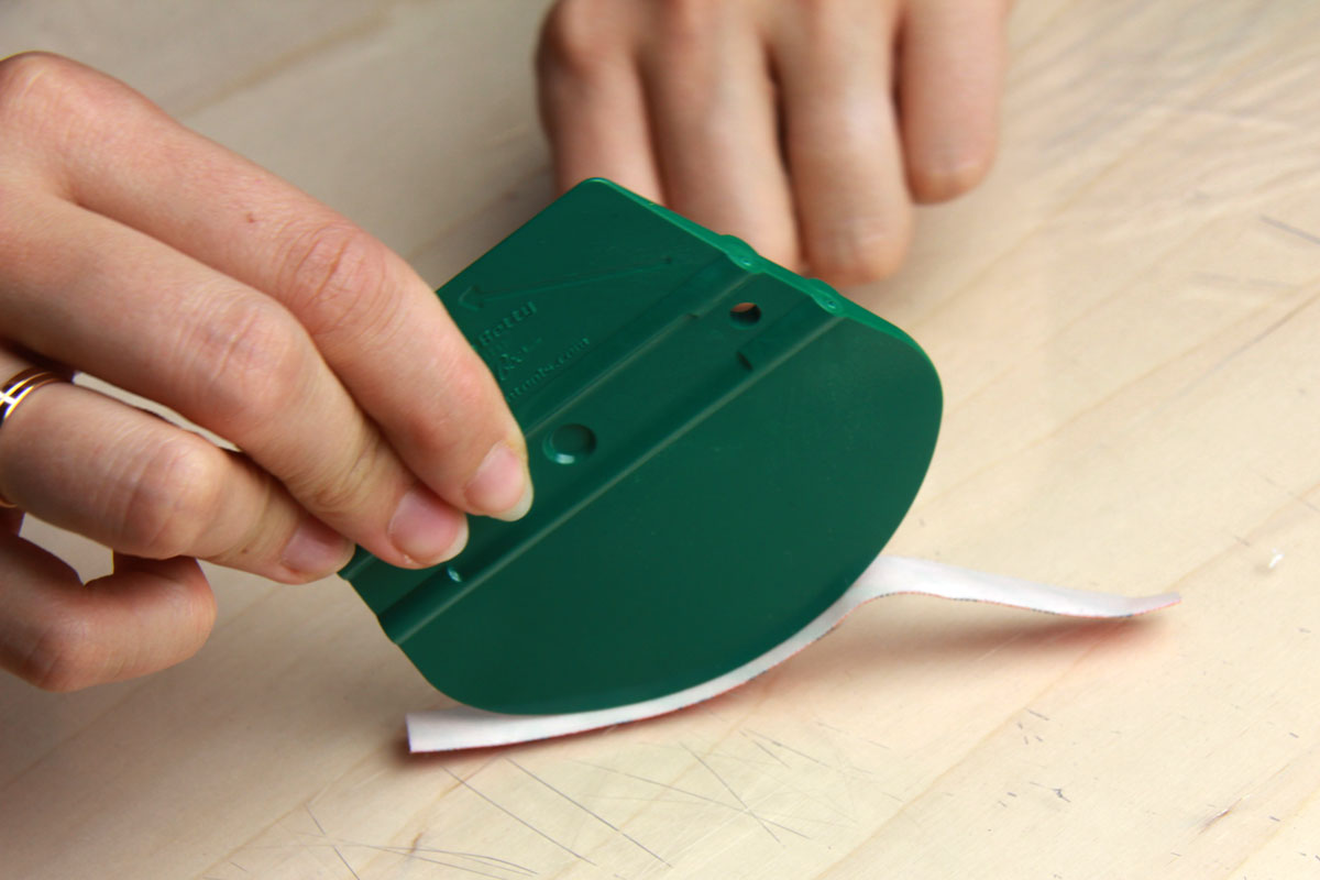 Yellotools ProWrap Betty Installation Rakelpolster Schritt 1