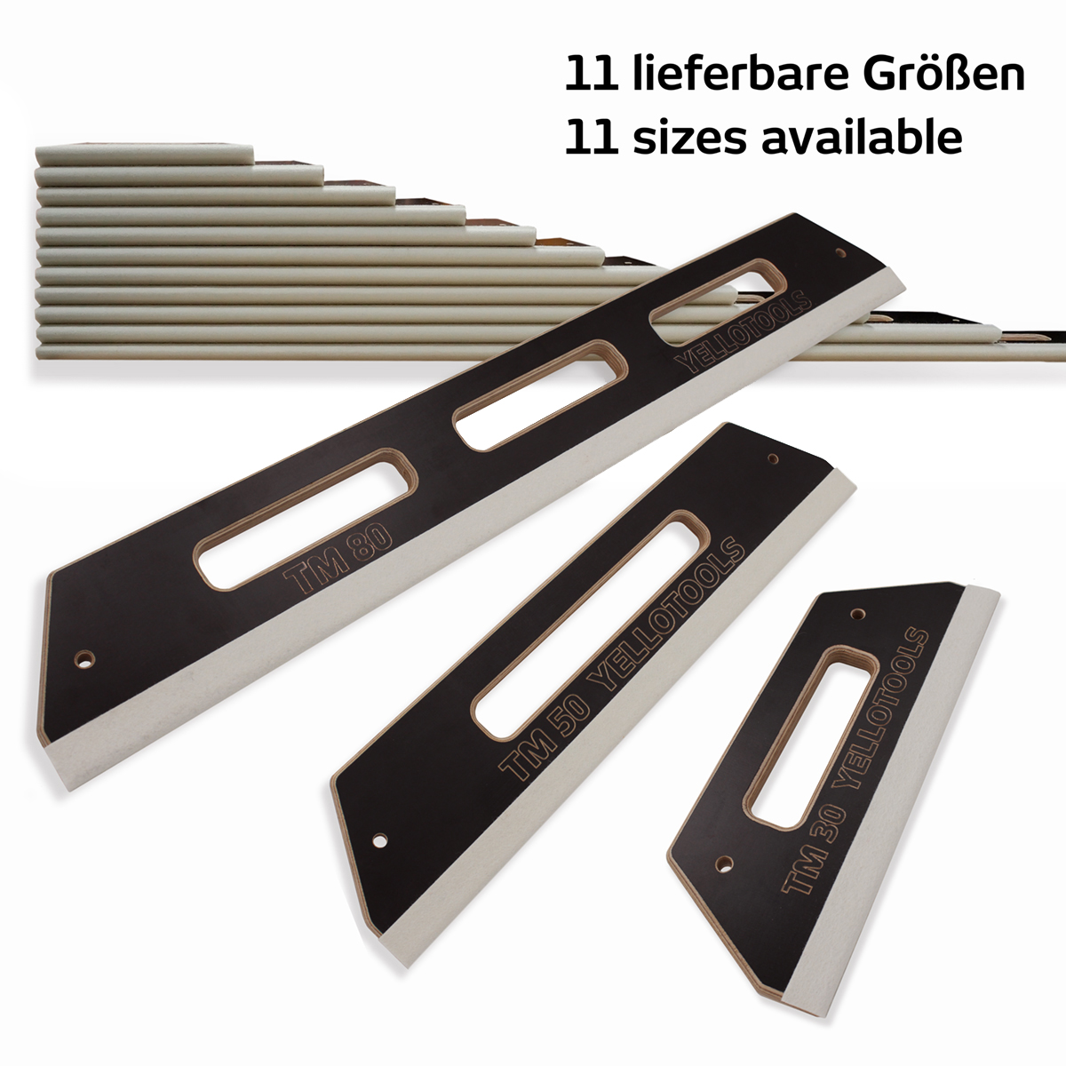 GMBH406○finger marks フィンガーマークス 展示品 ウォール Wooden Squeegees for Signmakers | Yellotools