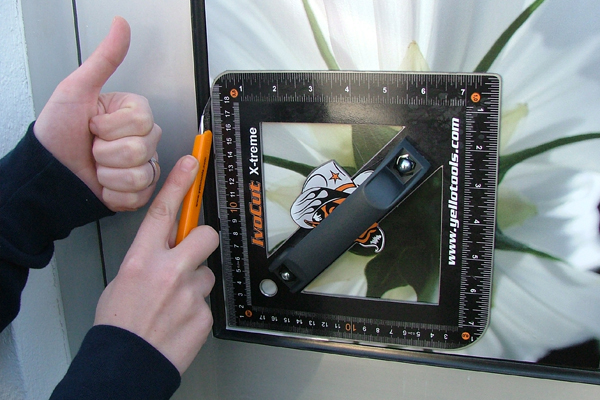 Yellotools IvoCut X-treme | self-adhesive cutting ruler | Bargain