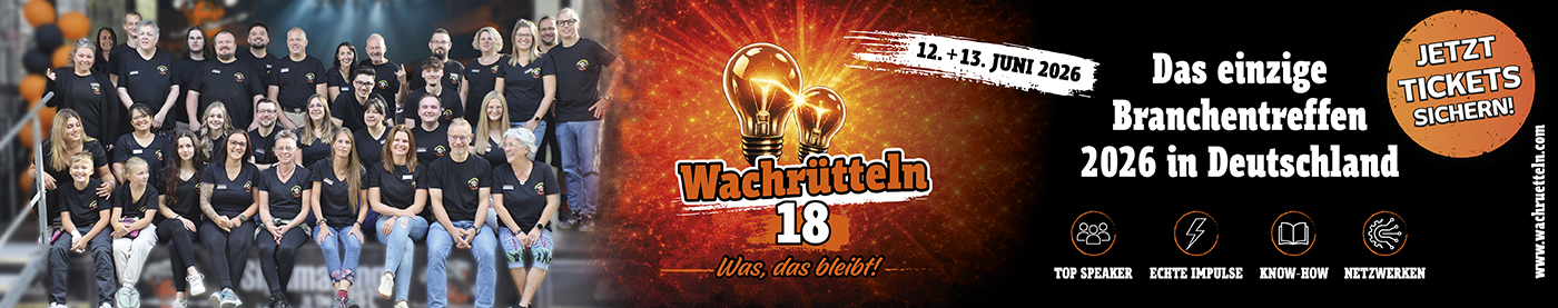 Wachrütteln 18 Event Banner