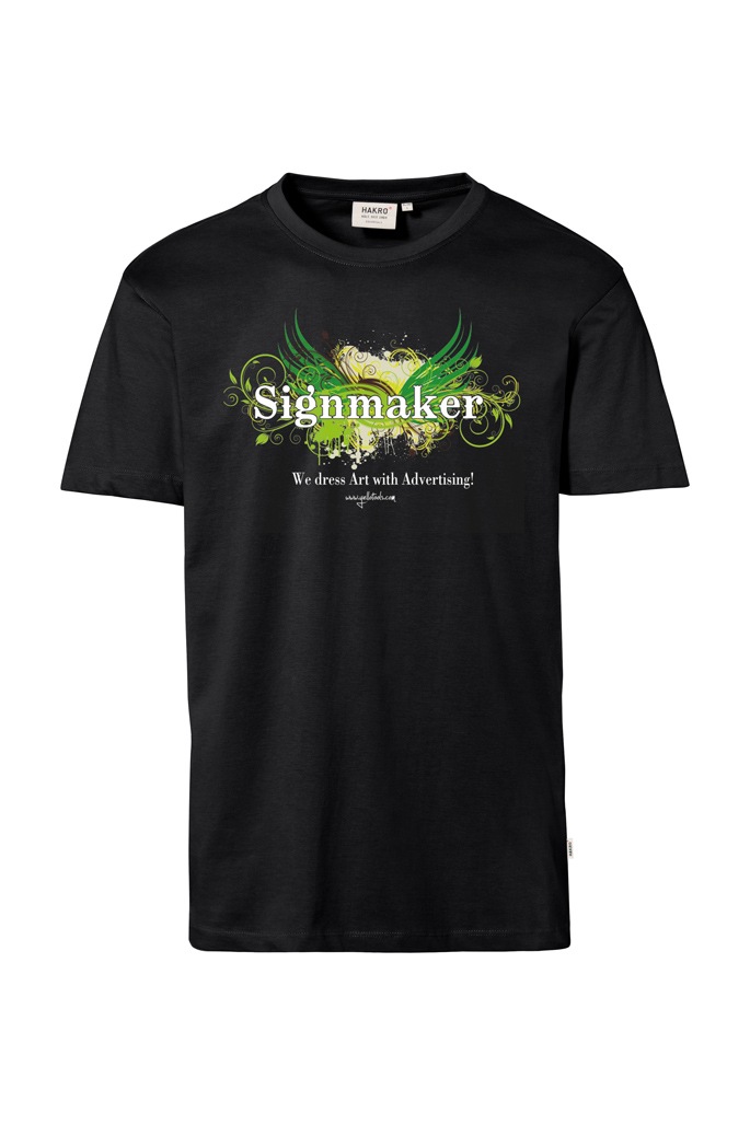 Yellotools Herren T-Shirt mit Motiv GreenWings vorn