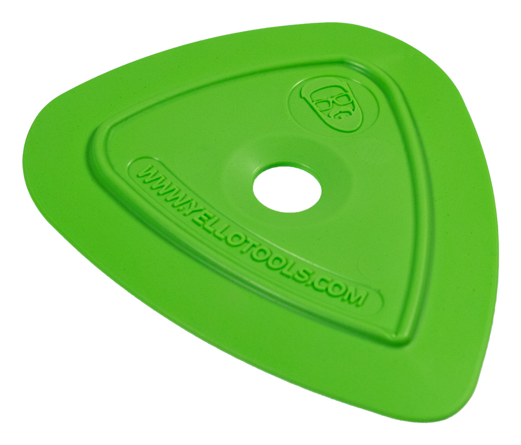 Yellotools Yel-Lo Plek Green side view