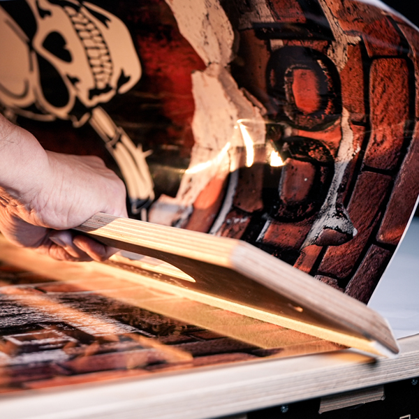 TimberMaxx | XXL-Holzrakel mit Filzkante