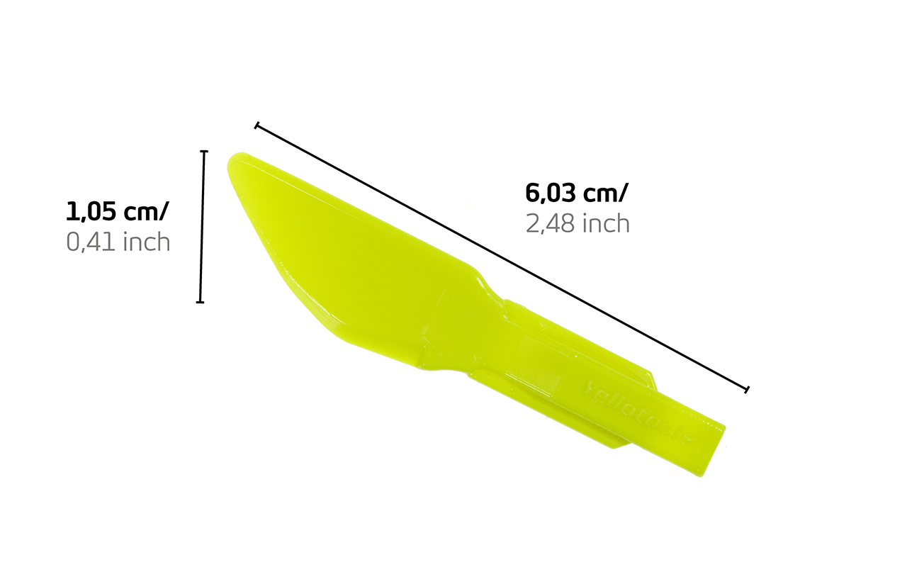 Yellotools GoliaGrip Blade 1 | Kunststoffklinge für Folienmesser