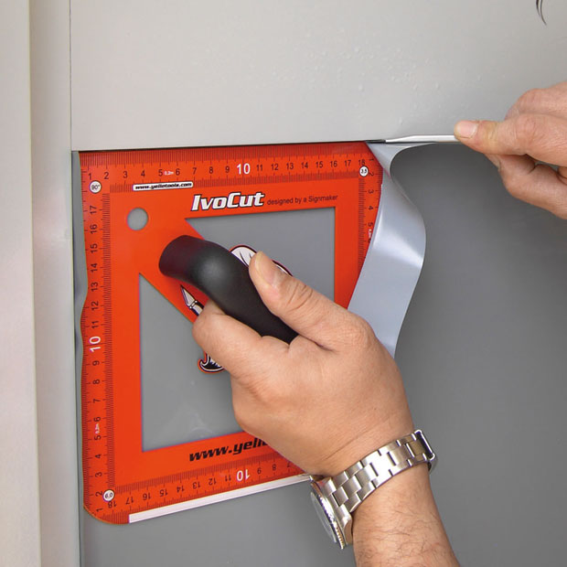 Yellotools IvoCut | Schneidelineal | Eckschablone