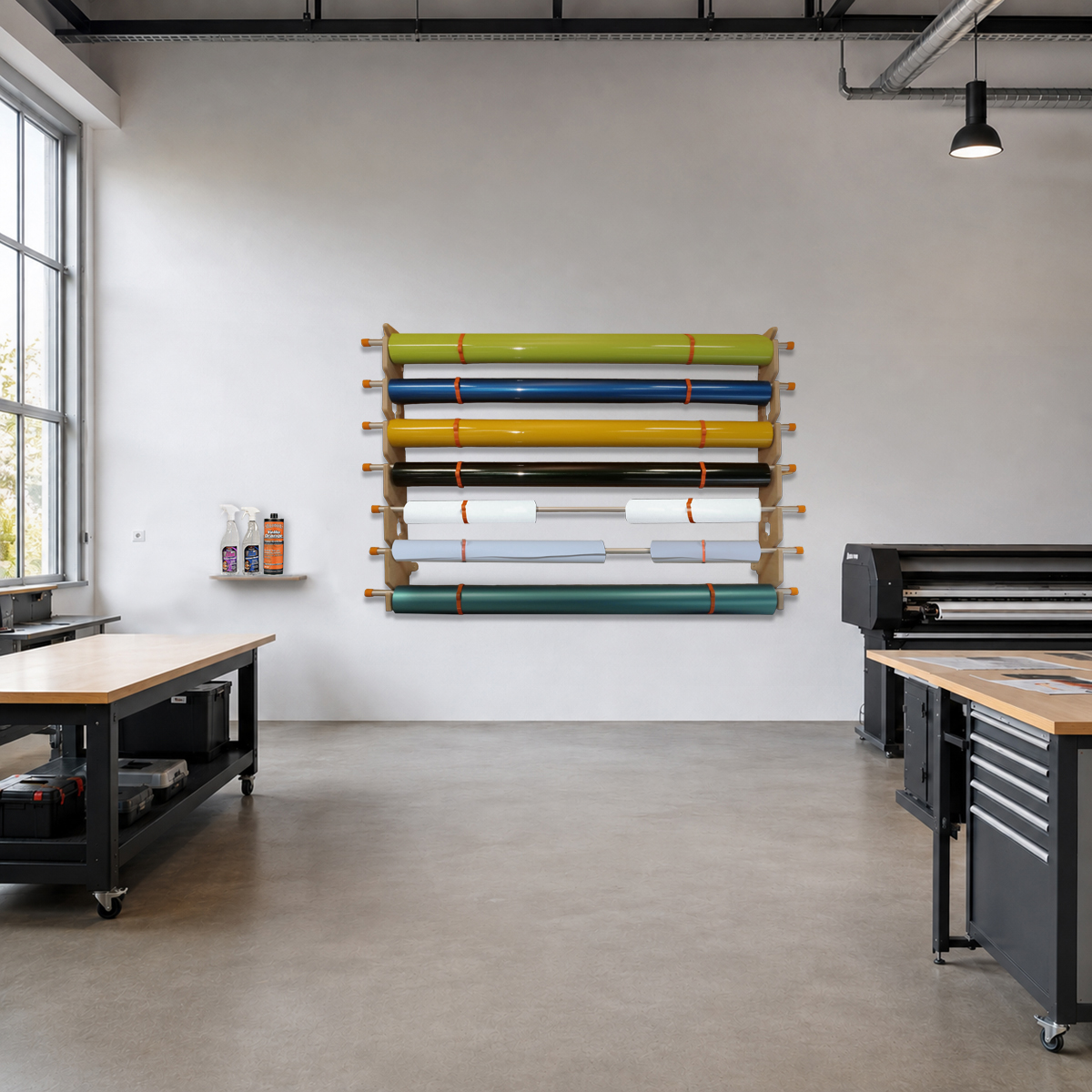 Yellotools CosyRack Tube | Folienrollenregal zur Wandmontage aktion