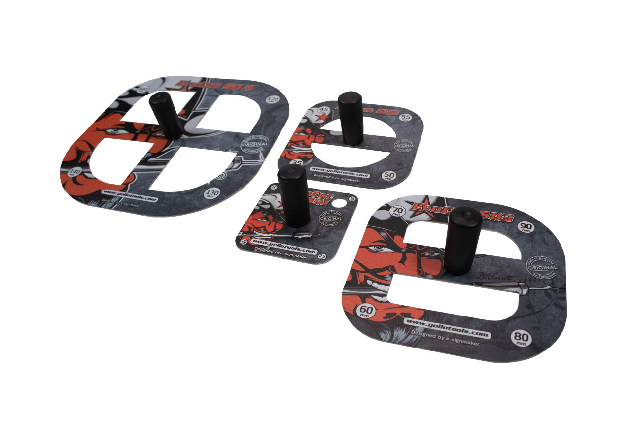 Yellotools EvoCut SQ Konturenschablonen