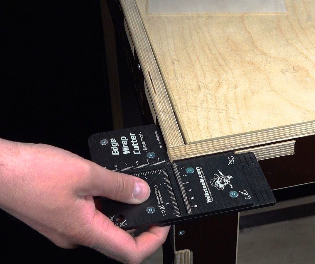 Yellotools EdgeWrap Cutter Mastermind | Möbelkanten folieren | Anwendungsbild 1