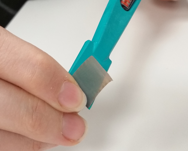 Yellotools WrapStick WingTeflon Carson installation step 2