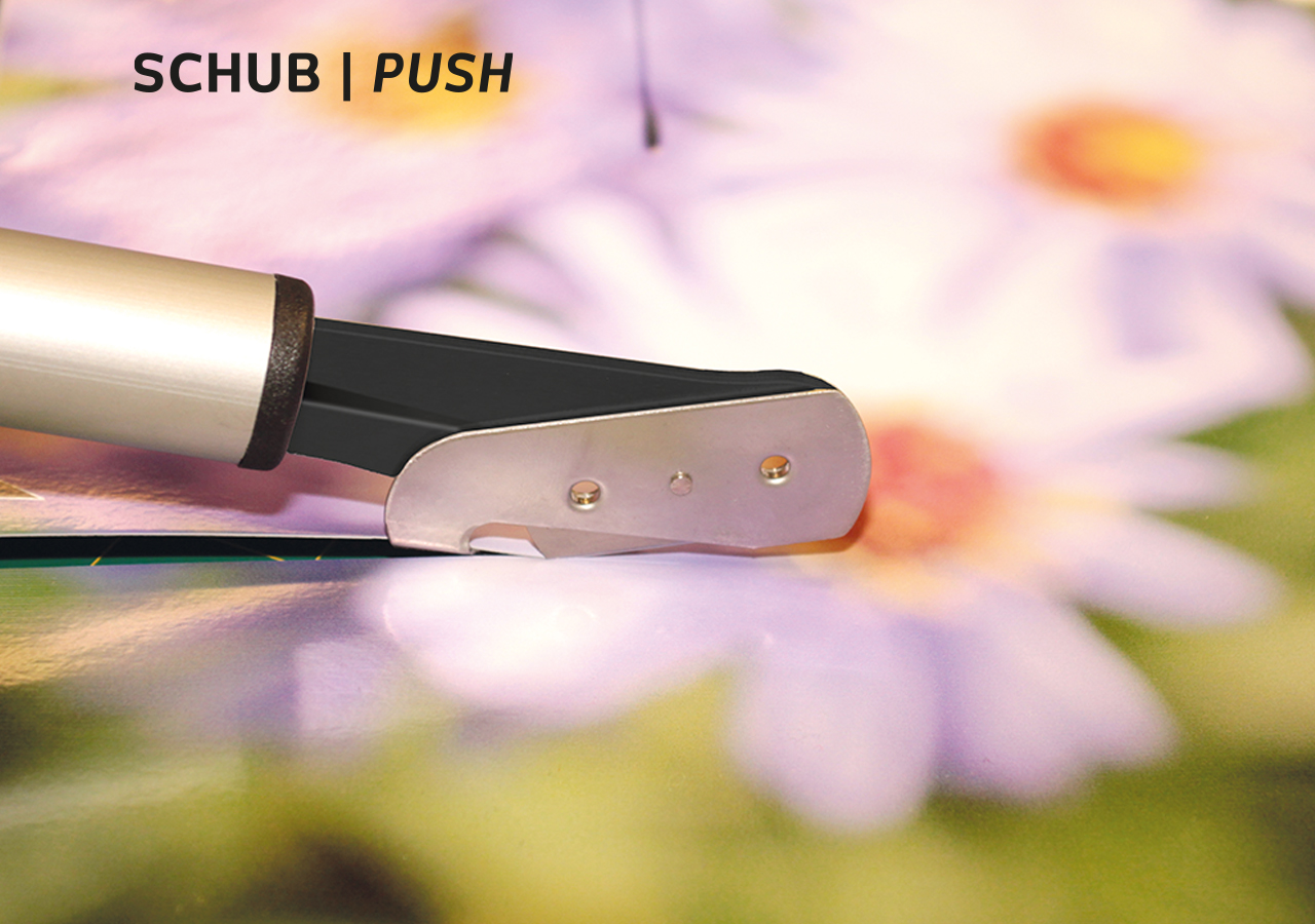 Yellotools LongReach Duo push cut application