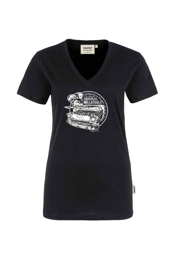 Yellotools Damen T-Shirt mit Frontmotiv "Bel Air 1.0"