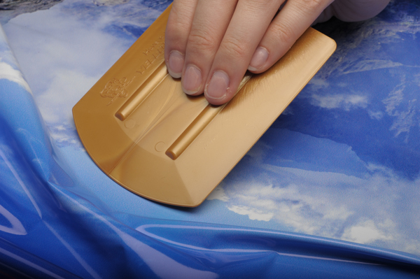 Yellotools AllStar squeegee application picture