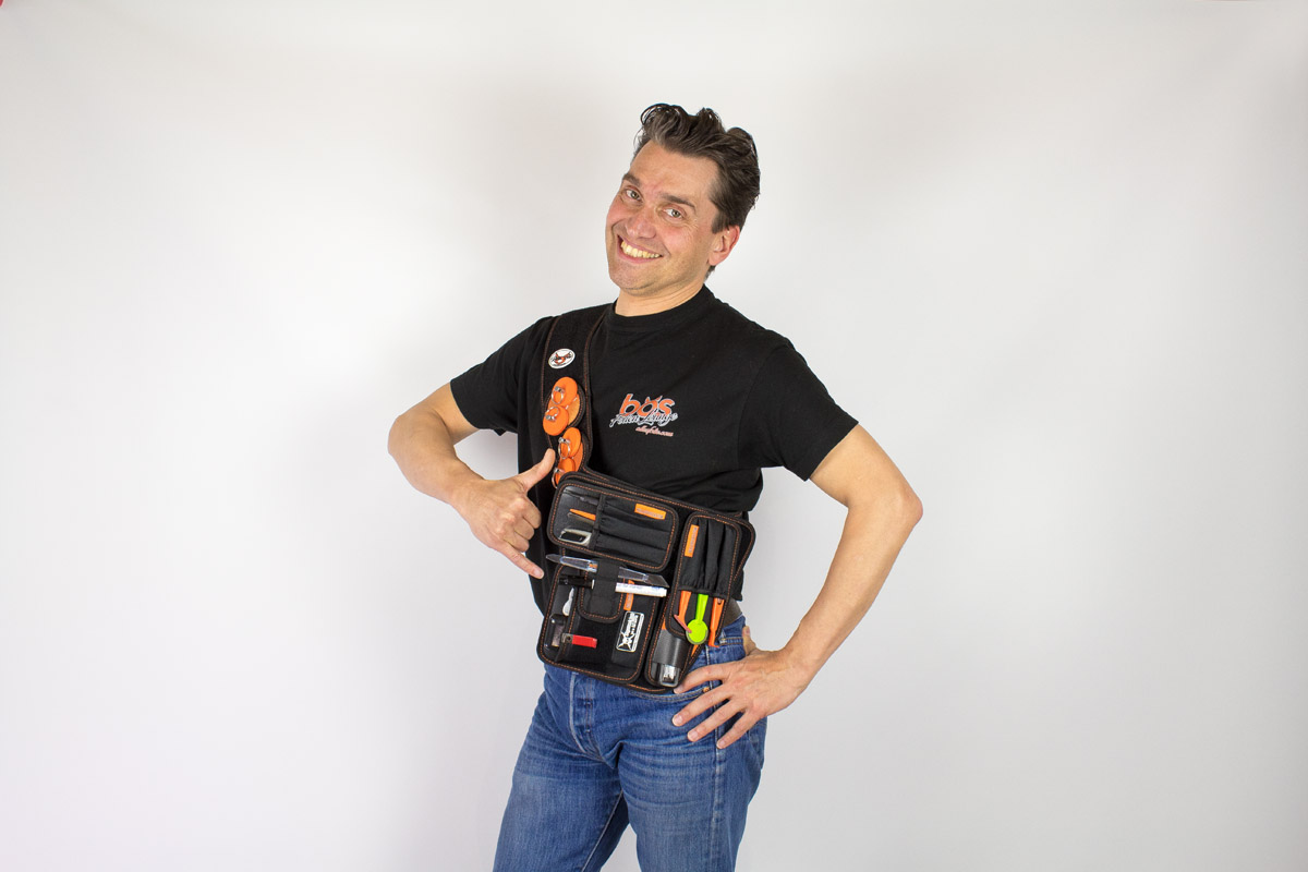 Robin Boes is happy about his YelloGear Set by Yellotools