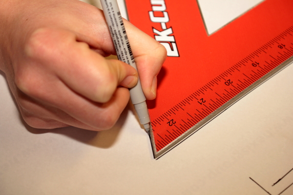 Yellotools 2K-Cut | Signmaker Stainless Steel Cutting Angle | Example