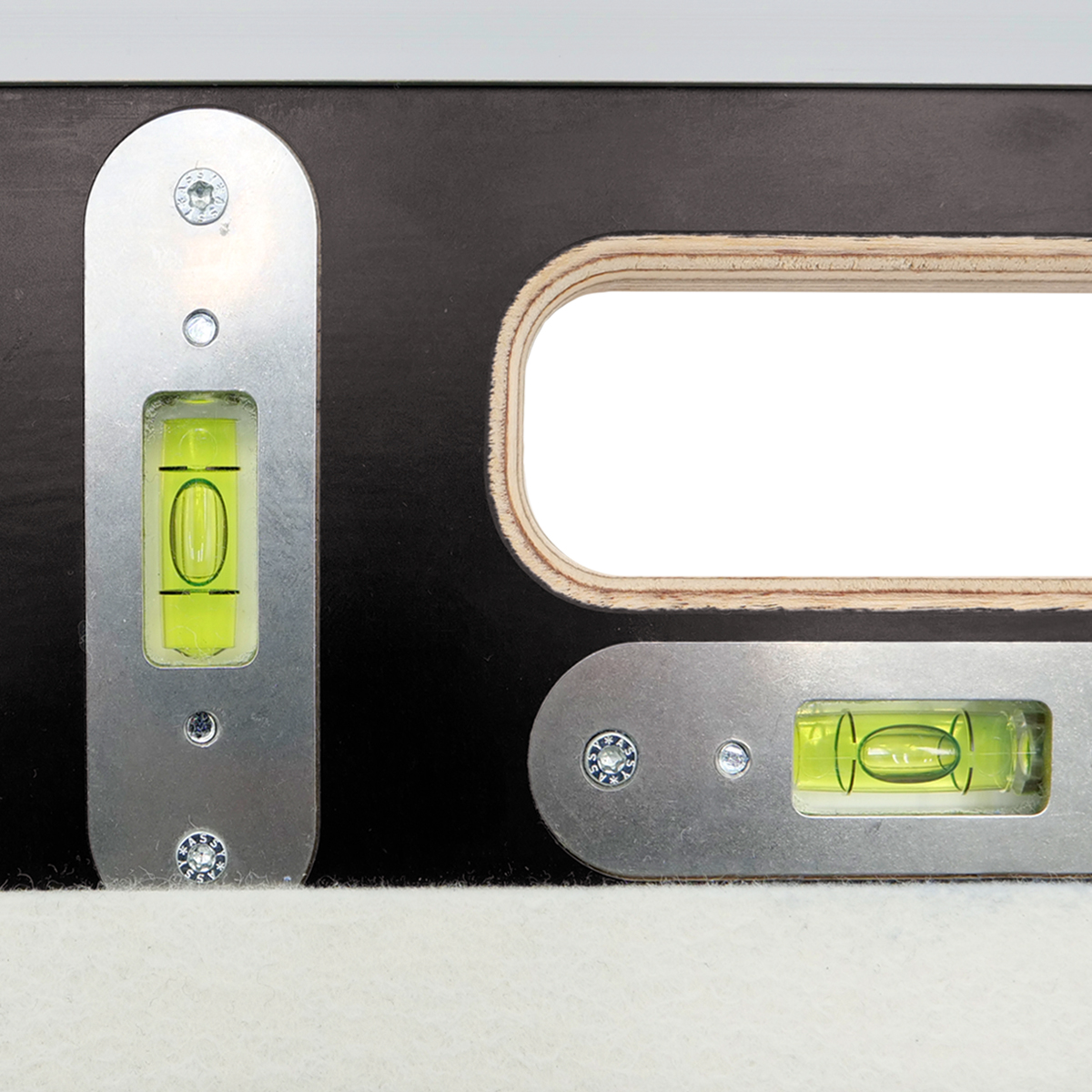 Yellotools TimberMaxx Atis | XXL-Holzrakel mit Schneideleiste und Wasserwaage