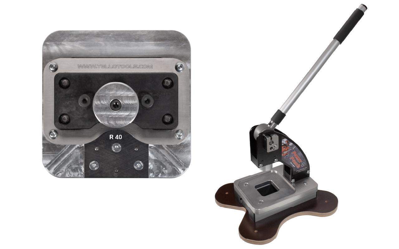 Yellotools PowerPunch Corner R40 Set | Punch Insert with Punch