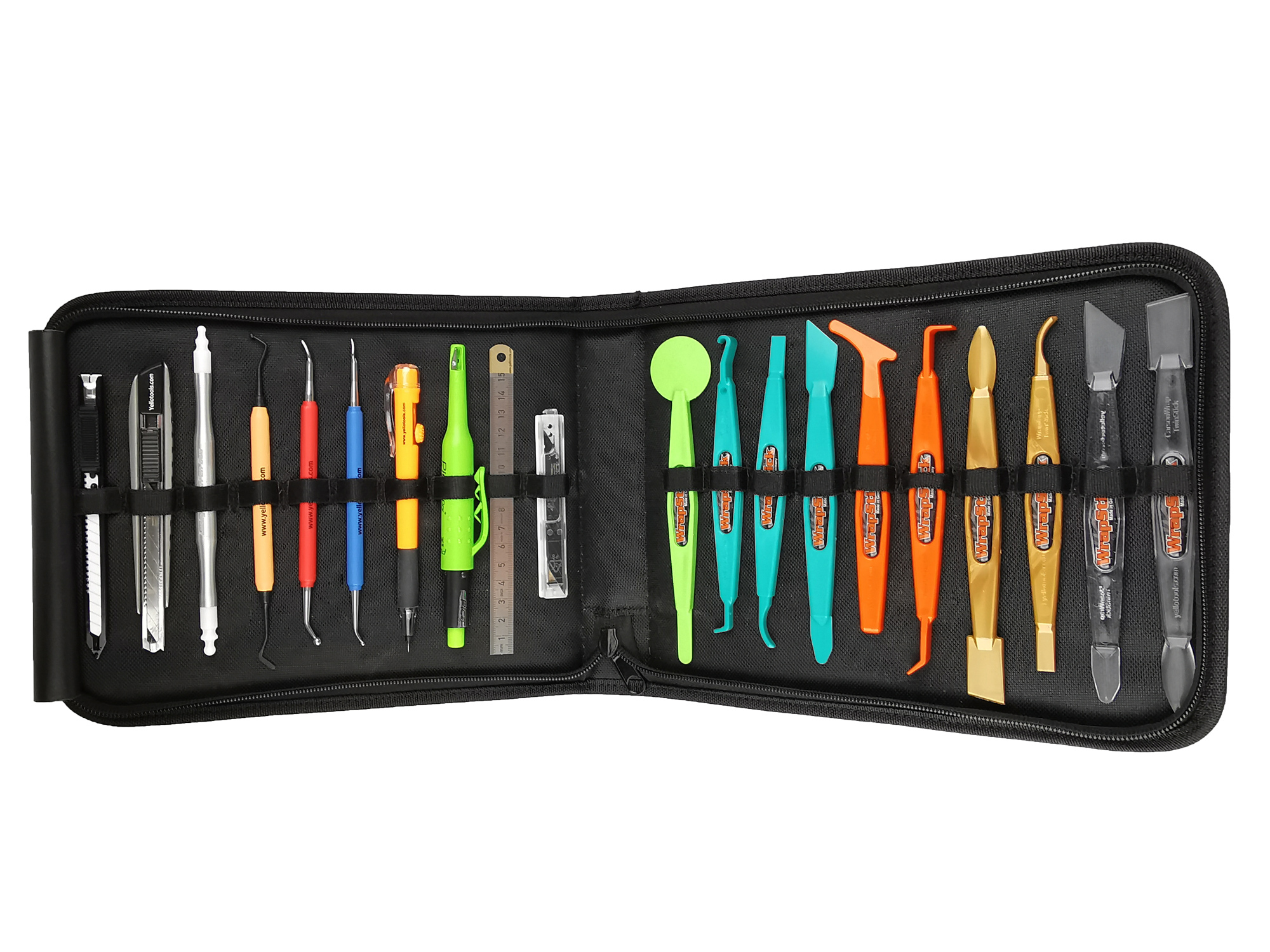 Yellotools YelloCase 20 Werkzeugetui Beispielbild geöffnet