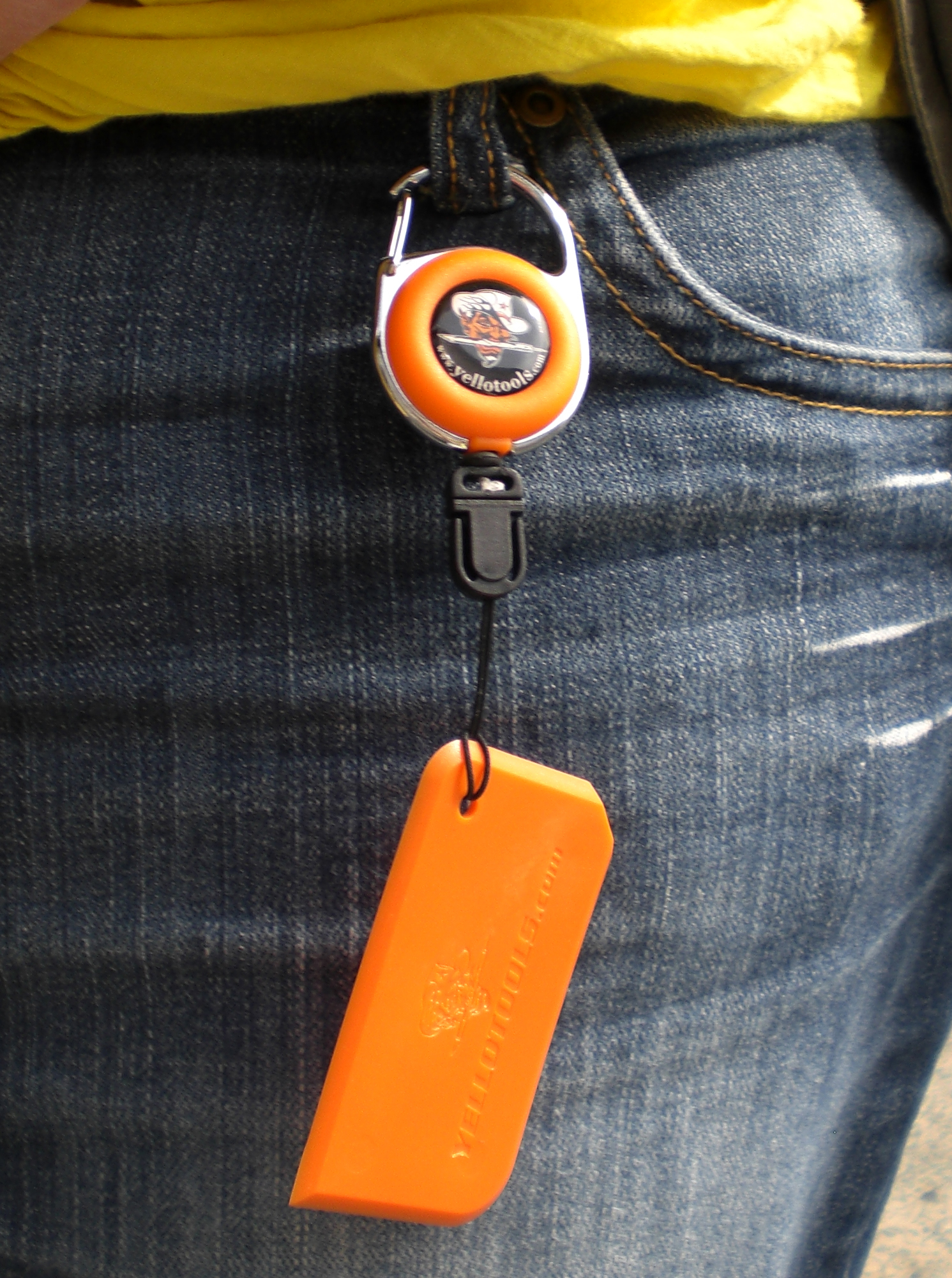 Yellotools EasyCord Rakelhalter mit Zugseil