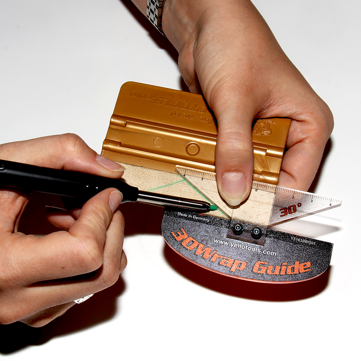 30WrapGuide | Rakelschablone