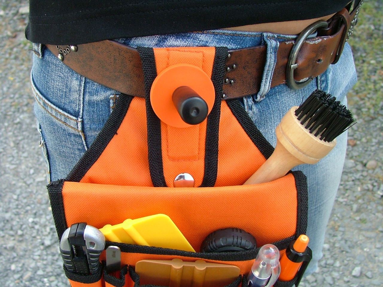 Yellotools YelloBelt ProWrap Orange Werkzeugtasche am Gürtel