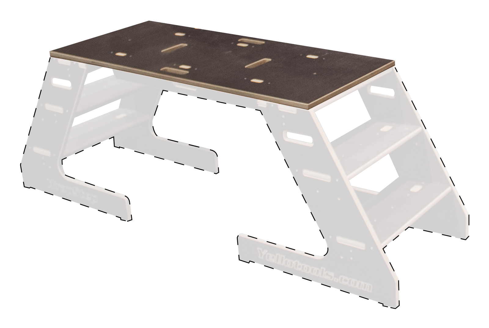 Yellotools WrapStep Walk connection plate for WrapStep ladders