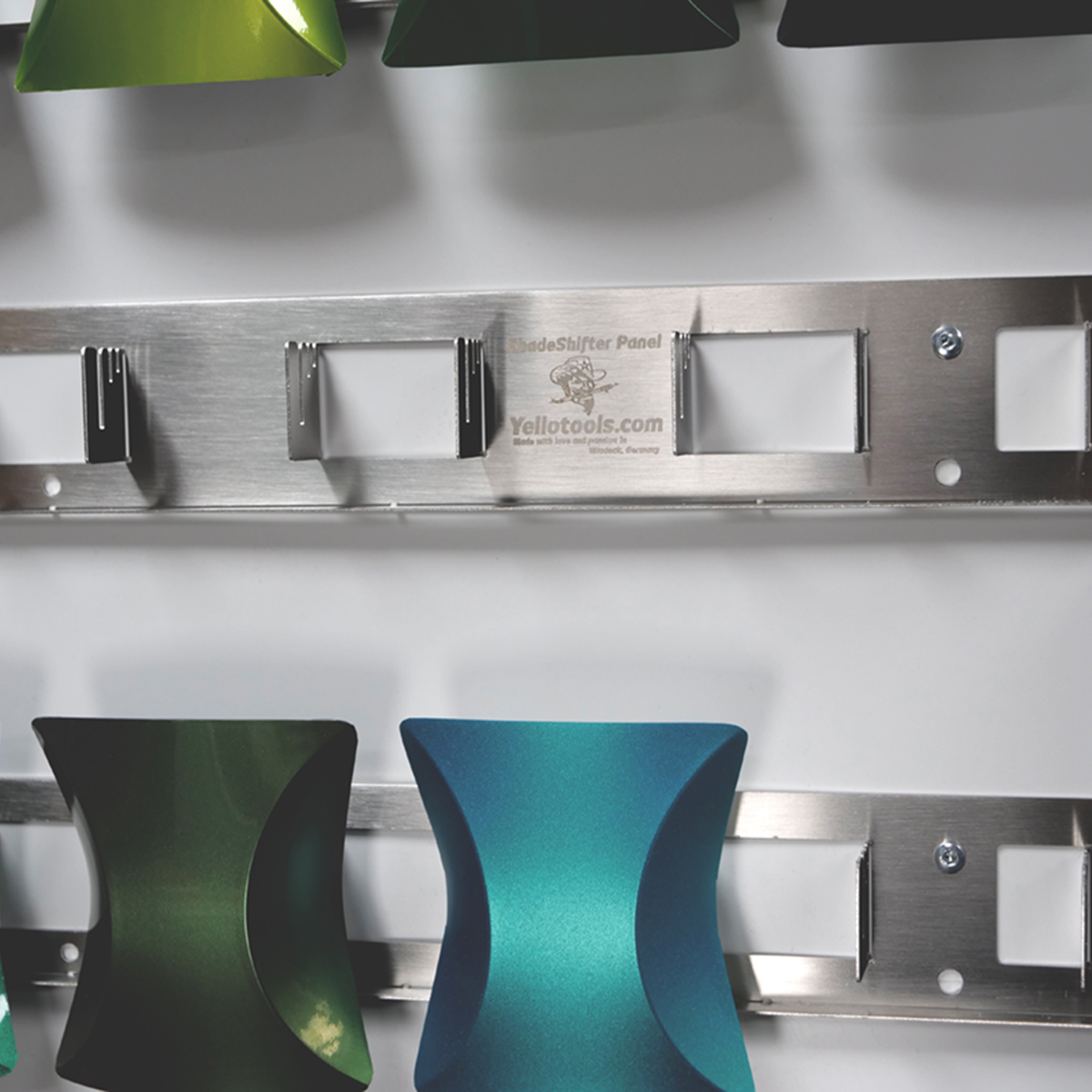 ShadeShifter Nahaufnahme Panel mit Linsen