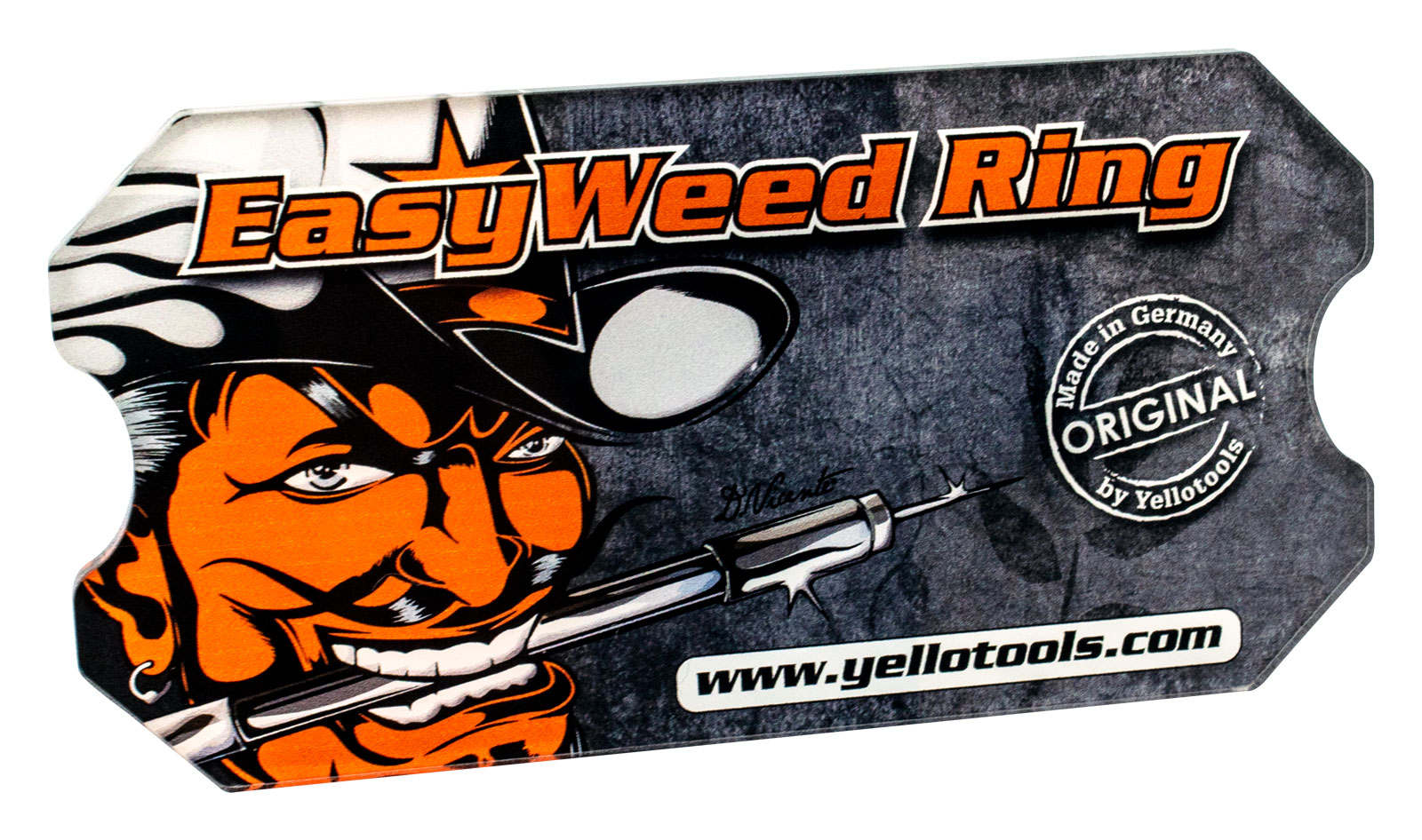 Yellotools EasyWeed Ring Entgitterhilfe Vorderseite