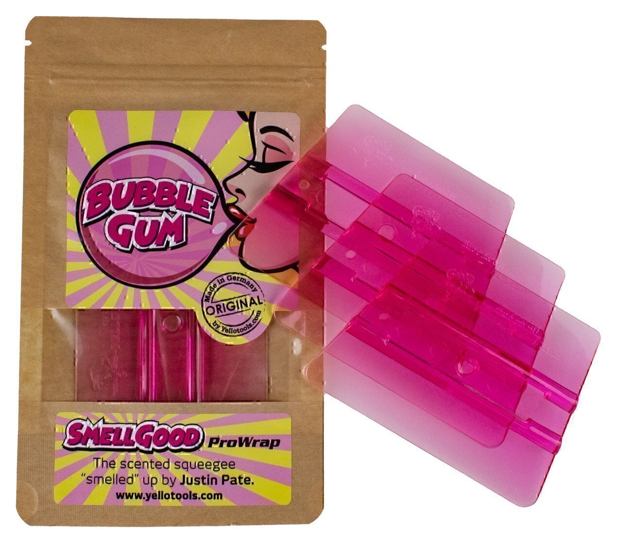 Yellotools SmellGood ProWrap BubbleGum Duftrakel mit Verpackung