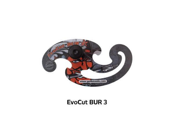 Yellotools EvoCut Bur 3 | Vehicle contour template