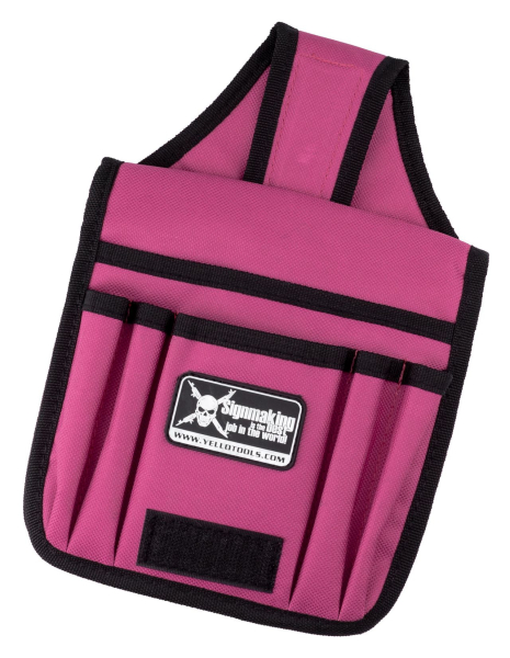 Yellotools YelloBelt ProWrap Pink | Tool bag | Fanny pack front side