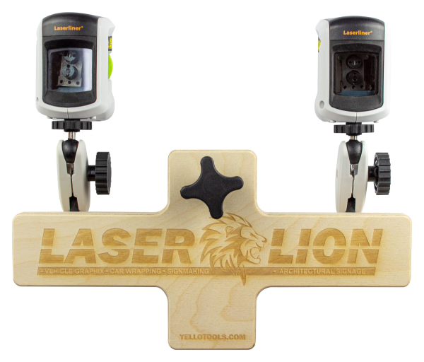 Yellotools LaserLion Wrap Set | Laserkopf Aufnahme mit zwei Lasern