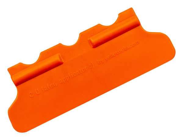 Yellotools YelloTwin Lip Orange squeegee lip