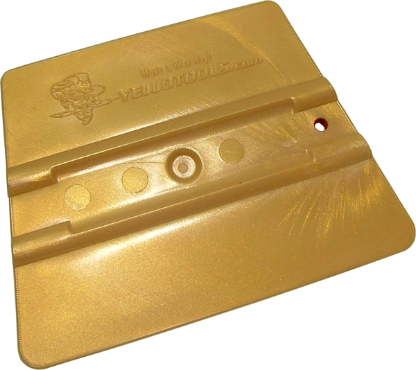 Yellotools ProWrap Gold plastic squeegee