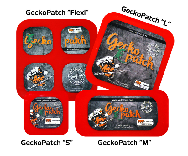 Yellotools GeckoPatch | selbsthaftende Magnetpads