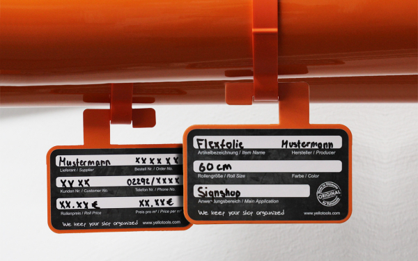 MediaCards | Folienbeschriftungskarten