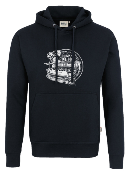 Yellotools Kapuzen-Sweatshirt mit Frontmotiv "Bel Air 1.0"