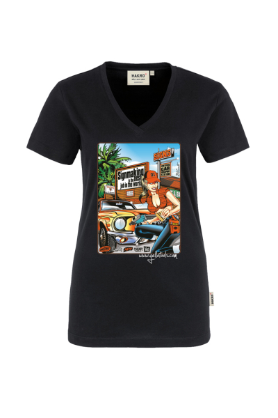 Yellotools Damen T-Shirt mit Motiv WrapScene vorn