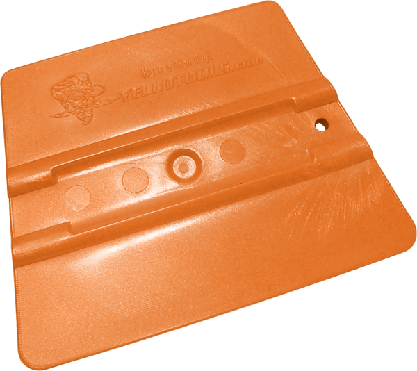 Yellotools ProWrap Orange plastic squeegee