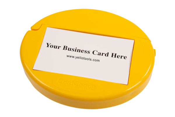 Yellotools CardCaddie | Visitenkartenhalter | Werbetechnik
