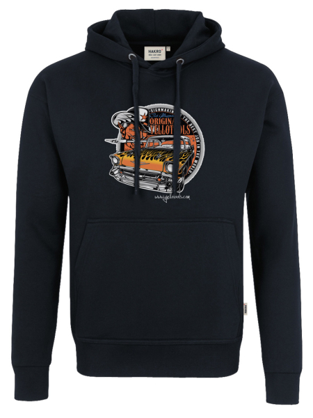 Yellotools Hooded Sweatshirt With Front Motif "Bel Air 4.0