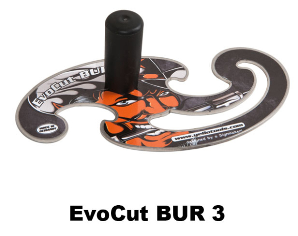 Yellotools EvoCut Bur 3 | Vehicle contour template
