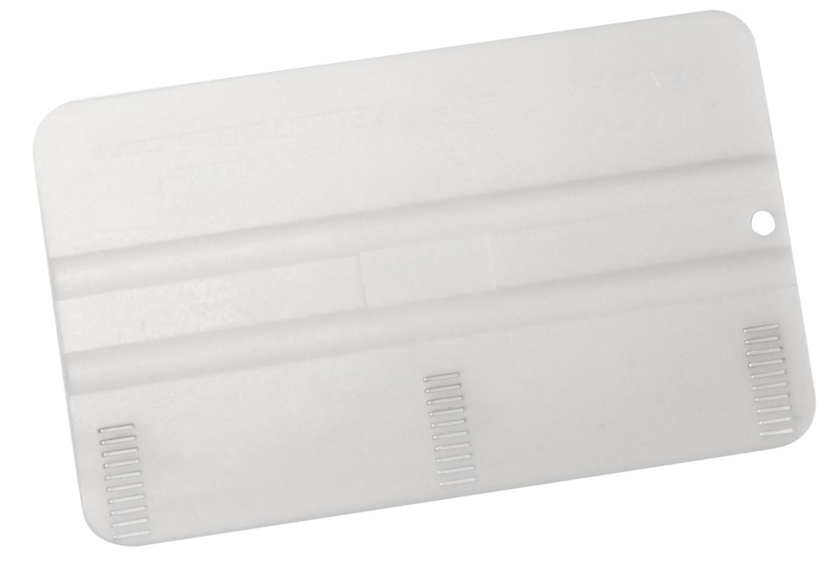 WrapSlipCut MagicMaster  plastic squeegee with blade guide