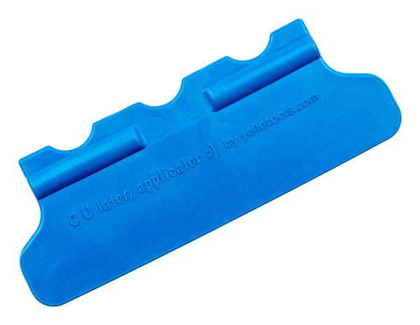 Yellotools YelloTwin Lip Blue squeegee lip